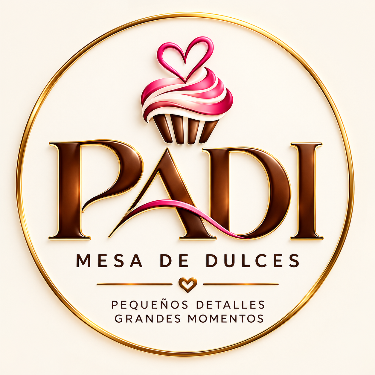 Mesa de Dulces PADI Logo
